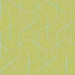 Papel De Parede Vinílico Geométrico Amarelo 0,53 X 10 M
