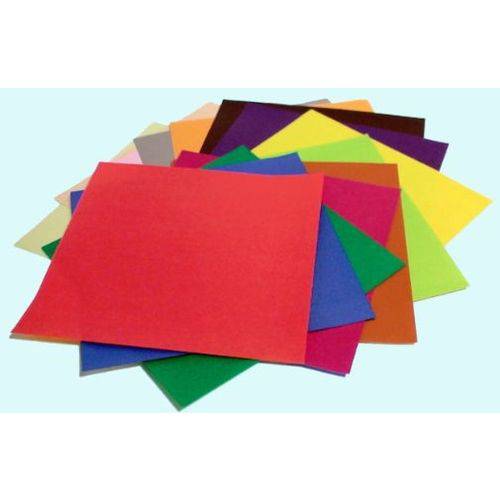 Tudo sobre 'Papel Dobradura Especial Origami 15 Cm Colorido 100 Folhas 20 Cores'