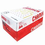 Papel Sulfite Chamex Office 210mm X 297mm 75g A4 - 5000 Folhas (10 Resma)