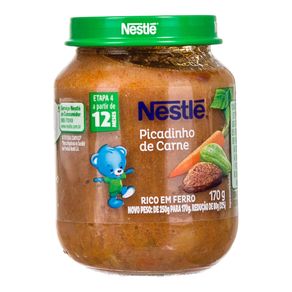 Papinha Infantil Sabor Picadinho de Carne Nestlé 170g