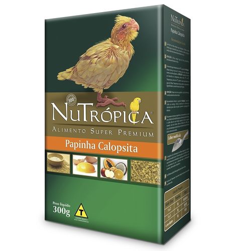 Papinha para Calopsita Nutrópica 300g