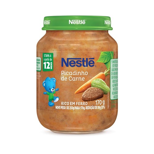 Papinha Picadinho de Carne Nestlé 170G