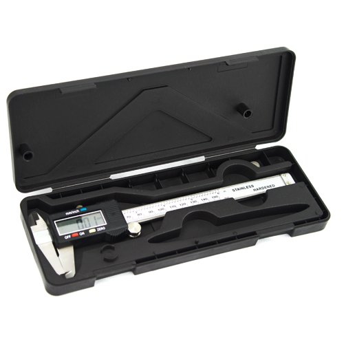 Paquímetro Digital Profissional Aço Inox 150mm + Estojo - Original