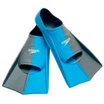 Par De Nadadeiras Training Fin Dual Azul Silicone Speedo