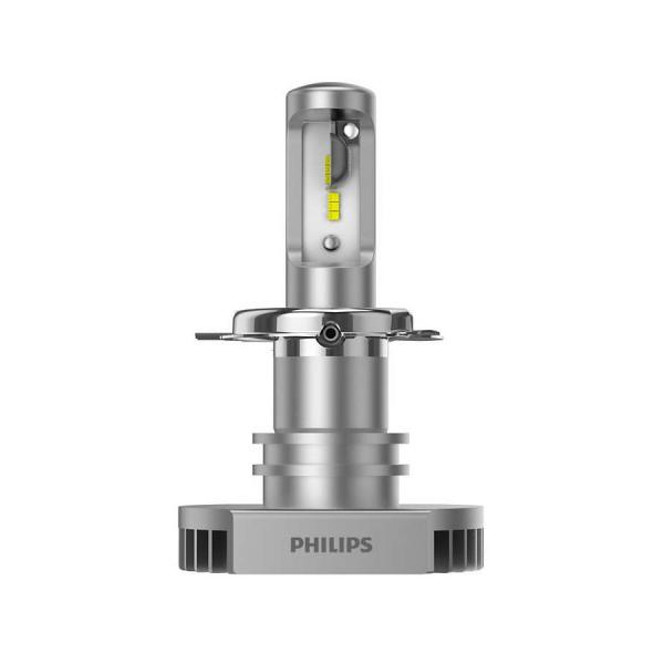 Par Lâmpada LED H4 Farol Alto Baixo Philips Ultinon LED