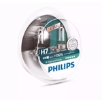 Par Lampada Philips H7 X-treme Vision Plus 130% + Luz 3500k