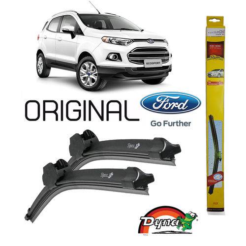 Tudo sobre 'Par Palheta Original Dianteira Limpador Ford Nova Ecosport 2013 em Diante Sd4 55cm/40cm'