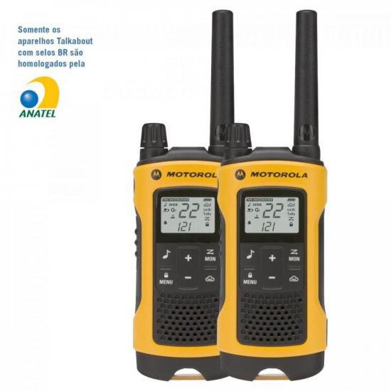 Par Rádio Comunicador Talkabout 35km T400BR Amarelo MOTOROLA