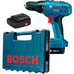 Tamanhos, Medidas e Dimensões do produto Parafusadeira / Furadeira a Bateria Bosch GSR 1080-LI