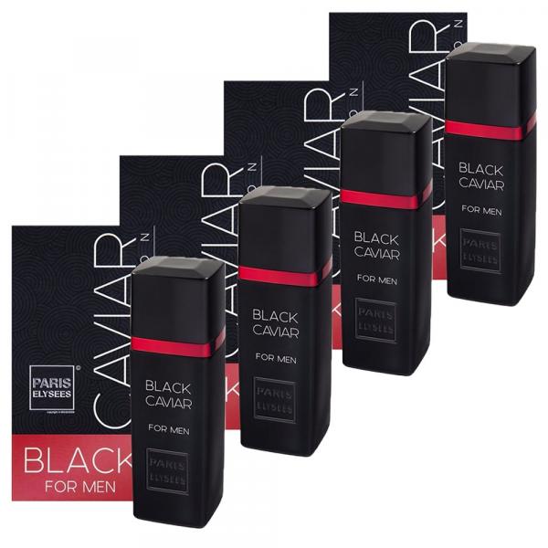 Paris Elysees Kit Perfume - 4 Black Caviar