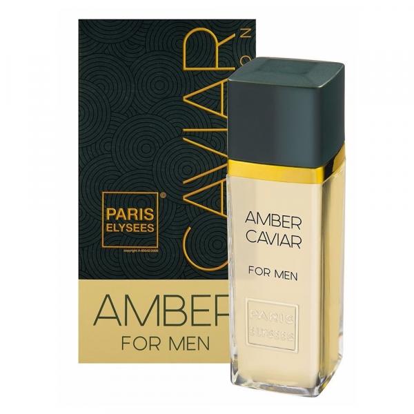 Paris Elysees Perfume Masculino Amber Caviar 100 Ml