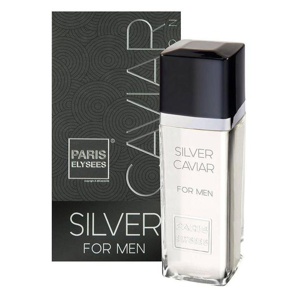Paris Elysees Perfume Masculino Silver Caviar 100ml