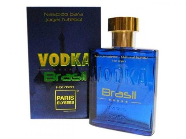 Paris Elysees Vodka Brasil Blue Perfume Masculino - Eau de Toilette 100ml