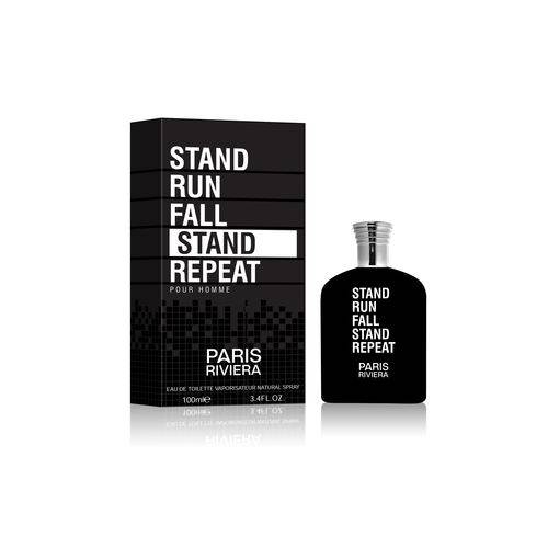 Tudo sobre 'Paris Riviera Stand Run Fall Stand Repeat 100ml EDT'