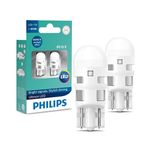 Parl Lampada Pingo Led Philips T10 W5w Branco 6000k