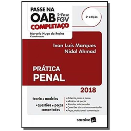 Passe na OAB 2a Fase Fgv - Pratica Penal - 2a Ed