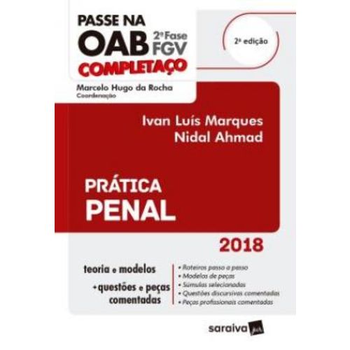 Passe na OAB 2ª Fase Fgv - Pratica Penal - 2ª Ed