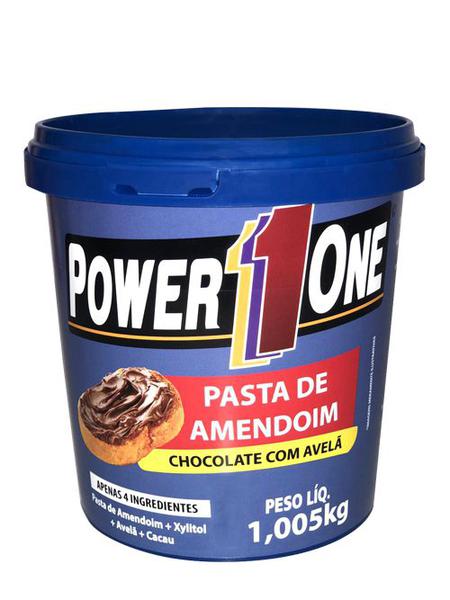 Pasta Amendoim Chocolate com Avelã - 1kg - Power One