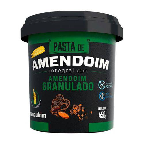 Pasta de Amendoim - 450 Gr - Granulado