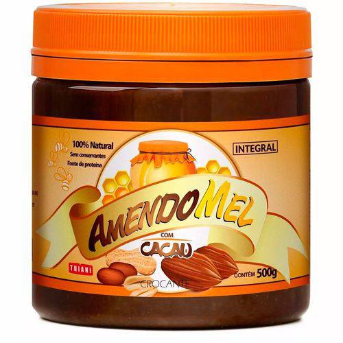 Pasta de Amendoim Amendomel 500g Thiani Alimentos - Thiani Alimentos