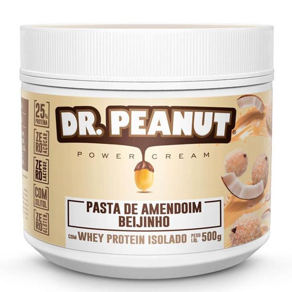 Pasta de Amendoim Beijinho com Whey (500g) - Dr. Peanut