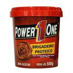 Pasta de Amendoim Brigadeiro Proteico 500g - Power One