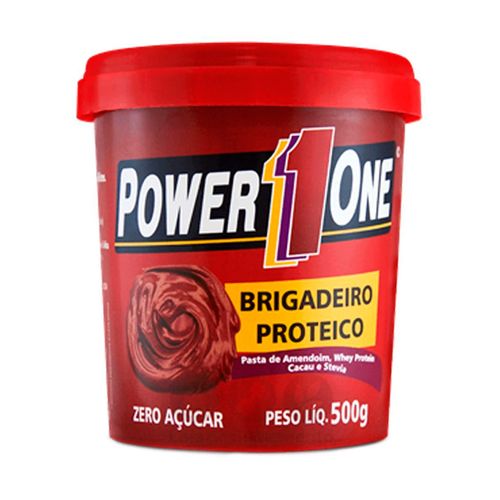Pasta de Amendoim Brigadeiro Proteíco - Power One - 500g