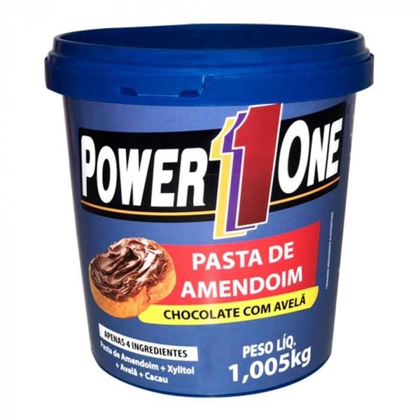 Pasta de Amendoim Chocolate com Avelã (1,005Kg) Power One