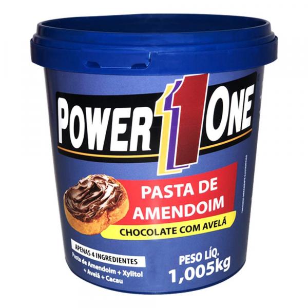 Pasta de Amendoim Chocolate com Avelã - 1005g - Power One