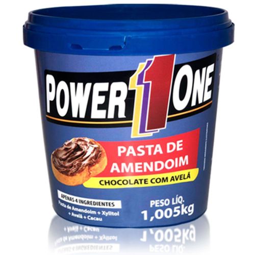 Pasta de Amendoim Chocolate com Avelã Integral Power One 1kg