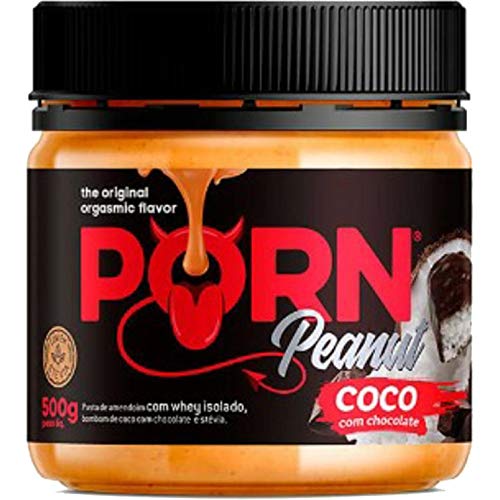 Pasta de Amendoim Coco com Chocolate 500g - Porn Fit