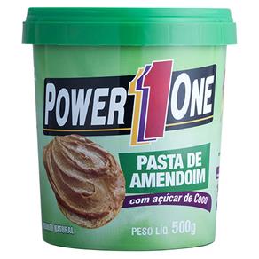 Pasta de Amendoim com Açúcar de Coco PowerOne 500g - Amendoim - 500 G