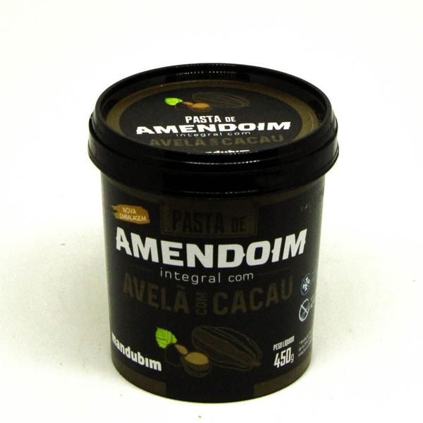Pasta de Amendoim com Avelã e Cacau450g - Mandubim