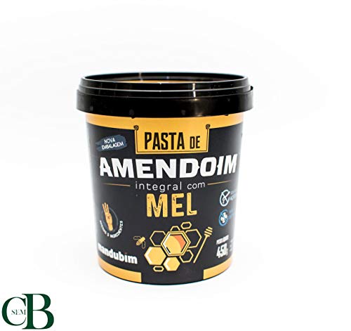 Pasta de Amendoim com Mel Orgânico 500gr - Mandubim