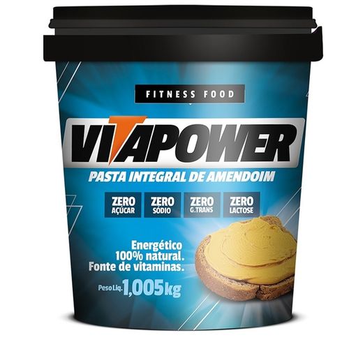Pasta de Amendoim Integral (1,005g) - Vitapower