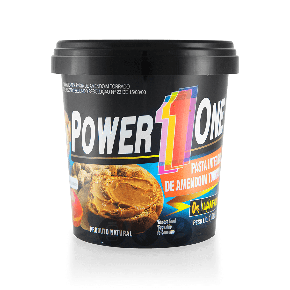 Pasta de Amendoim Integral 1,05kg - Power One