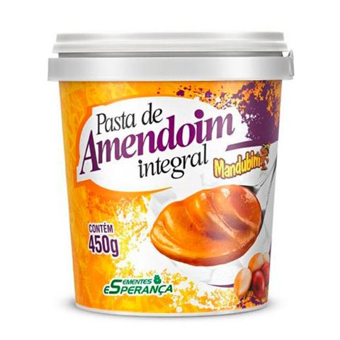 Pasta de Amendoim Integral 450g - Mandubim