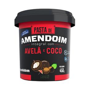Pasta de Amendoim Integral Avelã e Coco 450g - Mandubim