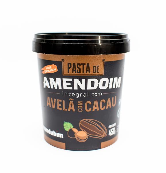 Pasta de Amendoim Integral C/ Avelã e Cacau 450g Mandubim