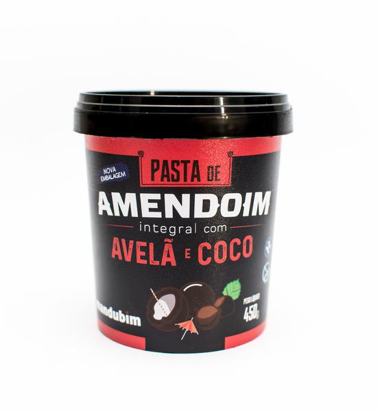 Pasta de Amendoim Integral C/ Avelã e Coco 450g Mandubim