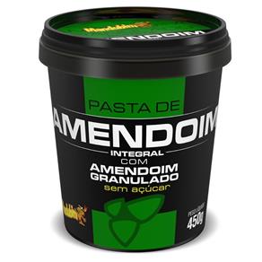 Pasta de Amendoim Integral com Granulado - Mandubim - Amendoim - 450 G