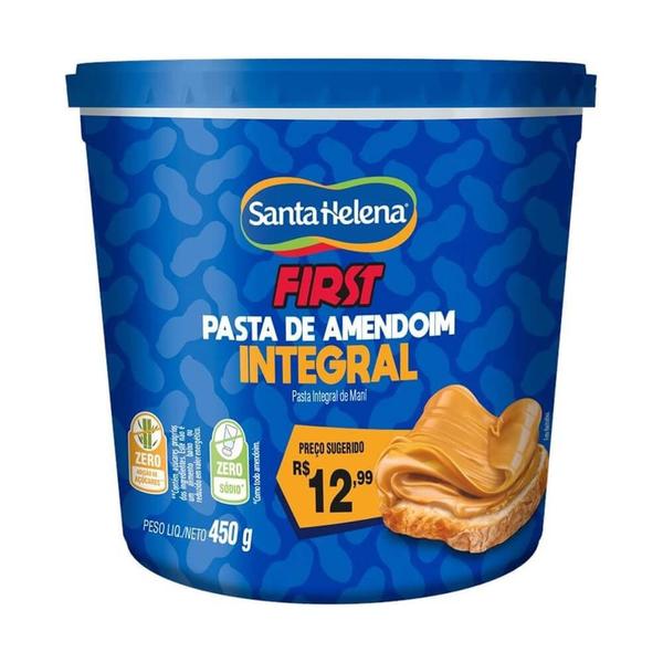 Pasta de Amendoim Integral First 500g - Santa Helena