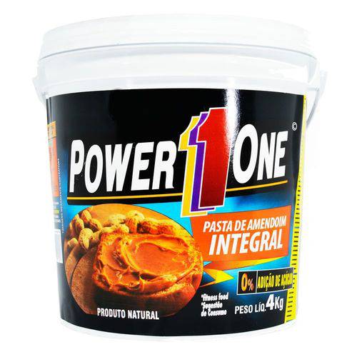 Tudo sobre 'Pasta de Amendoim Lisa Power One 4kg'