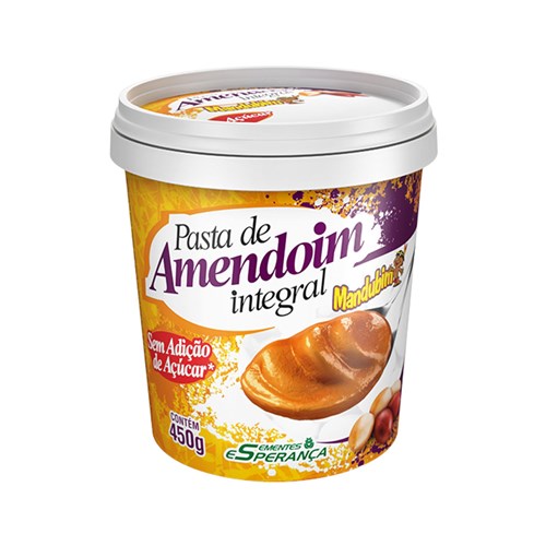 Pasta de Amendoim - Mandubim - 450G