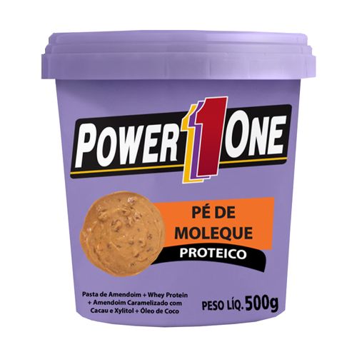 Pasta de Amendoim Pé de Moleque - Power One - 500g