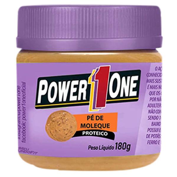 Pasta de Amendoim Pé de Moleque Proteico (180g) - Power1one