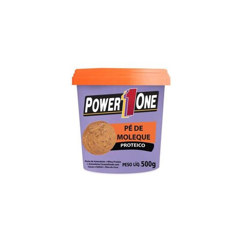 Pasta de Amendoim - Pé de Moleque Proteico (500g) - Power One