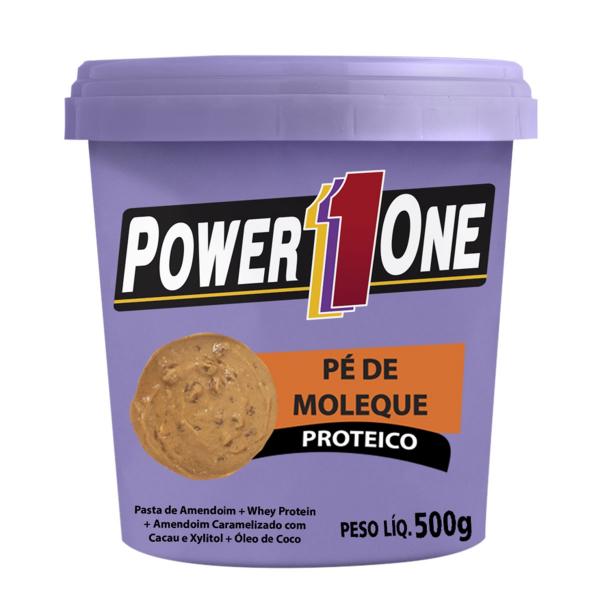 Pasta de Amendoim PÉ de MOLEQUE PROTEICO - Power One - 500g