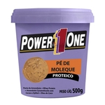 Pasta de Amendoim Power1One Pé de Moleque Proteico 500g