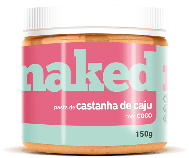 Pasta de Castanha de Caju com Coco 150g - Naked Nuts